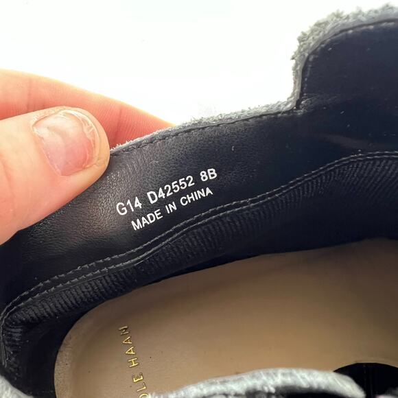 Cole Haan Rooney Short Boots Women's 8 Black Leather Comfort Buckle Strap D42552 - Picture 10 of 10